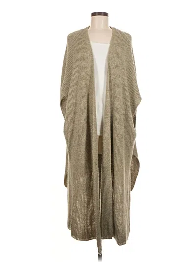 Pre-owned Nordstrom Poncho In Tan