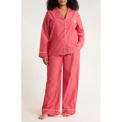 Nordstrom Print Cotton Pajamas In Pink