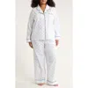 Nordstrom Print Cotton Pajamas In White