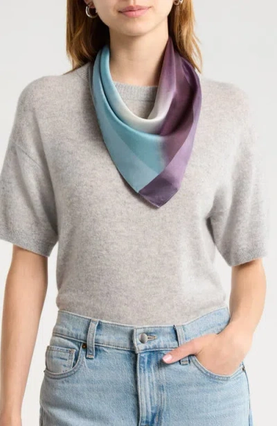 Nordstrom Print Silk Square Scarf In Multi