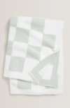 Nordstrom Print So Soft Chenille Blanket In Green