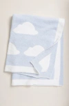 Nordstrom Print So Soft Chenille Blanket In Blue