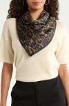 Nordstrom Printed Square Silk Scarf In Multi