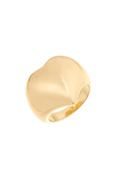 Nordstrom Puffy Heart Ring In Gold
