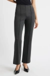 Nordstrom Pull-on Ponte Trousers In Gray