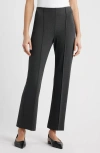Nordstrom Pull-on Ponte Trousers In Gray