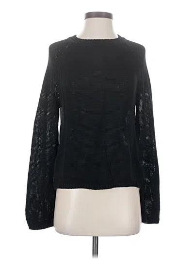 Pre-owned Nordstrom Pullover Sweater In Black