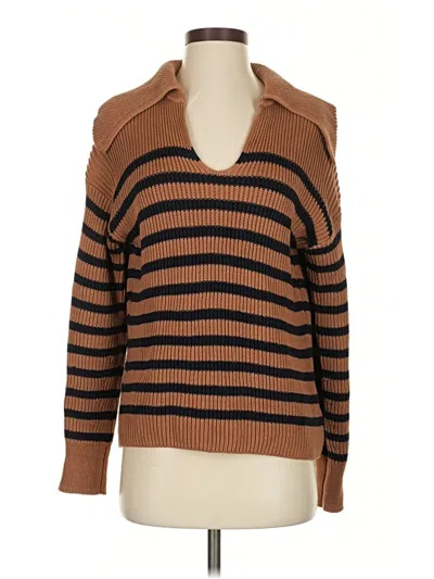 Pre-owned Nordstrom Pullover Sweater In Brown
