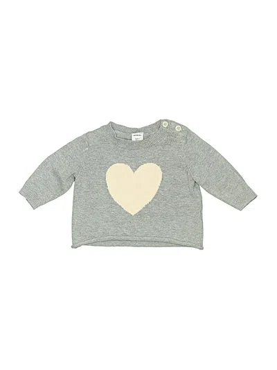 Pre-owned Nordstrom Babies' Pullover Sweater In Gray