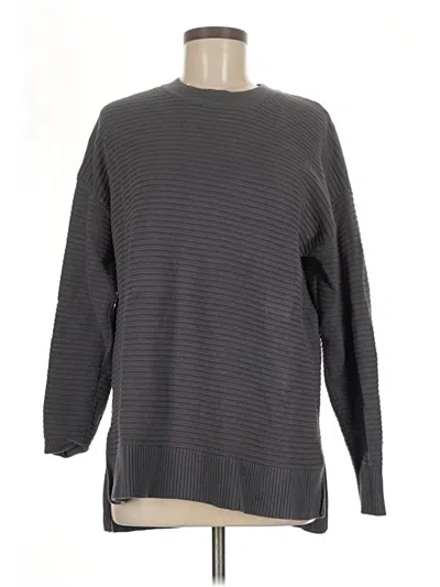 Pre-owned Nordstrom Pullover Sweater In Gray