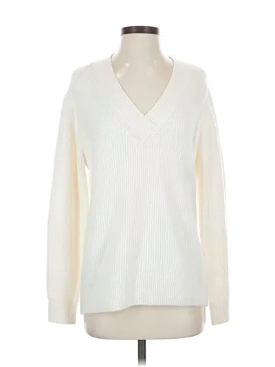 Pre-owned Nordstrom Pullover Sweater In Ivory