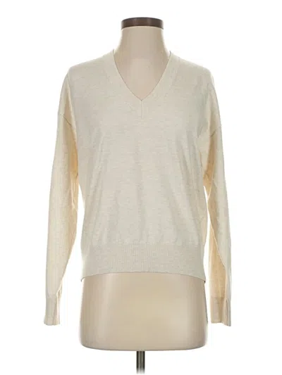 Pre-owned Nordstrom Pullover Sweater In Ivory