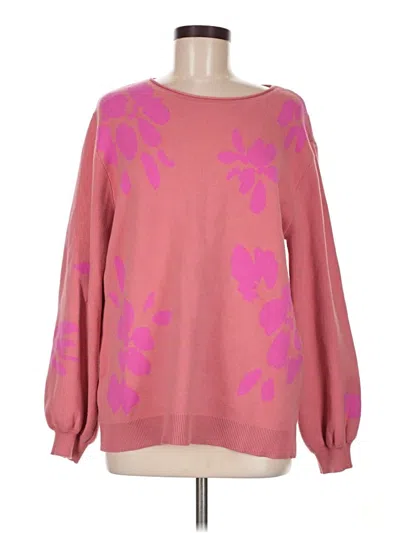 Pre-owned Nordstrom Pullover Sweater In Pink