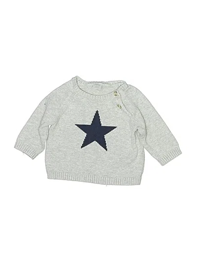 Pre-owned Nordstrom Babies' Pullover Sweater In Silver