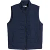 Nordstrom Quilted Insulated Vest In Navy Blazer