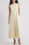 Nordstrom Racerback Tank Maxi Dress In Yellow Pale