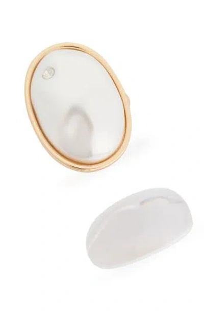Nordstrom Rack 2-pack Assorted Rings In Gold