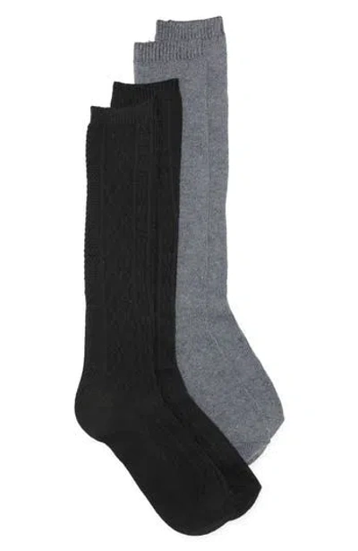 Nordstrom Rack 2-pack Tall Boot Socks In Multi
