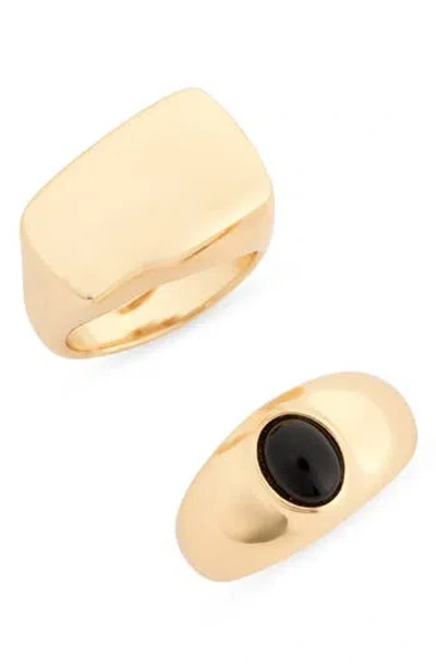 Nordstrom Rack 2-piece Signet Ring Set