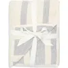 Nordstrom Rack 2-pack Reversible Stripe Bath Towel In Neutral