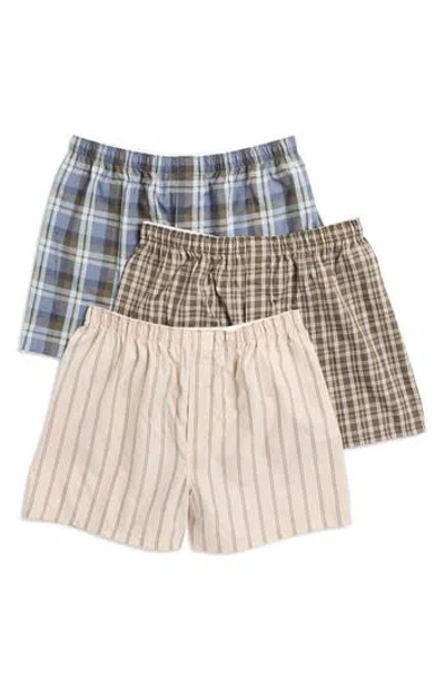 Nordstrom Rack 3-pack Assorted Woven Boxers