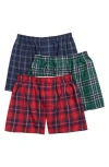 Nordstrom Rack 3-pack Assorted Woven Boxers In Multi