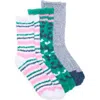 Nordstrom Rack 3-pack Butter Crew Socks In Multi