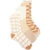 Nordstrom Rack 3-pack Butter Crew Socks In Multi