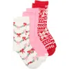Nordstrom Rack 3-pack Pattern Socks In Multi