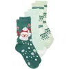 Nordstrom Rack 3-pack Pattern Socks In Green