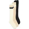 Nordstrom Rack 3-pack Rib Slouch Socks In Multi