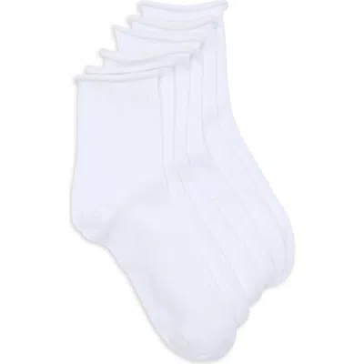 Nordstrom Rack 3-pack Roll Top Demi Crew Socks
