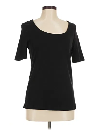 Pre-owned Nordstrom Rack 3/4 Sleeve T-shirt In Black