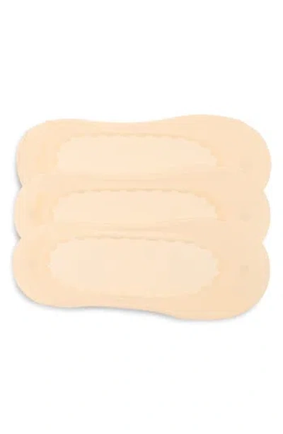 Nordstrom Rack 3-pack Scallop Liner Socks In Neutral