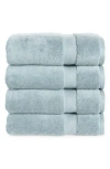 Nordstrom Rack 4-pack Cotton Bath Towels In Blue Citadel
