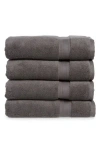 Nordstrom Rack 4-pack Cotton Bath Towels In Grey Pearl