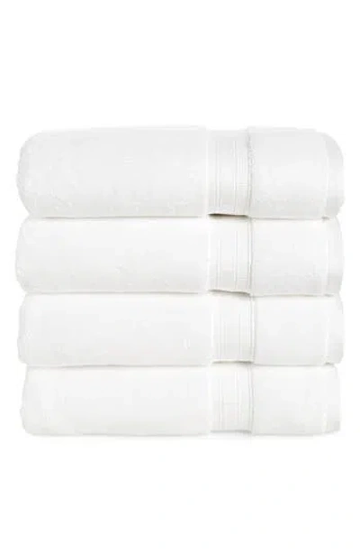 Nordstrom Rack 4-pack Cotton Bath Towels In Blue