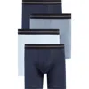 Nordstrom Rack 4-pack Microfiber Boxer Briefs In Multi
