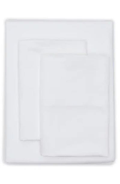 Nordstrom Rack 460 Thread Count Cotton Sateen King Sheet Set In White