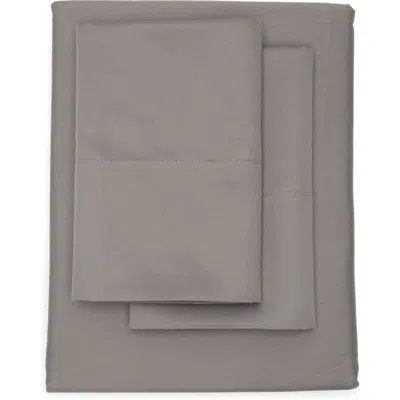 Nordstrom Rack 460 Thread Count Cotton Sateen Queen Sheet Set In Gray
