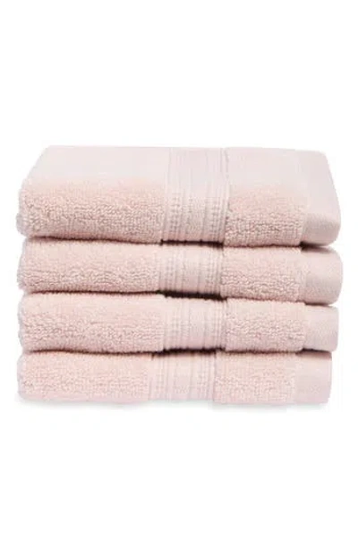 Nordstrom Rack 4-pack Cotton Wash Towels In Pink