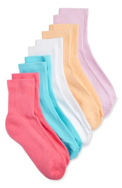 Nordstrom Rack 5-pack Assorted Sporty Crew Socks In Multi