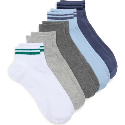 Nordstrom Rack 5-pack Retro Stripe Ankle Socks