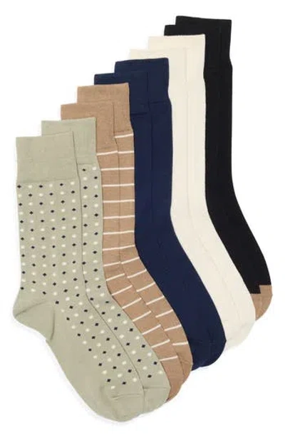 Nordstrom Rack 5-pack Assorted Dress Socks In Multi