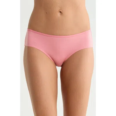 Nordstrom Rack 5-pack Stretch Cotton Hipster Briefs In Pink
