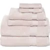 Nordstrom Rack 6-piece Zero Twist Bath Towel Set In Brown