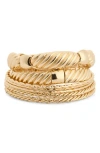 Nordstrom Rack 7-piece Mixed Bangle Bracelet Set