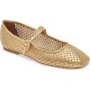 Nordstrom Rack Acinda Flat In Gold Metallic