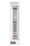 Nordstrom Rack Apple Watch® Linked Watchband In Silver