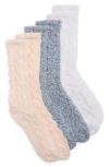 Nordstrom Rack Assorted 3-pack Cable Butter Socks